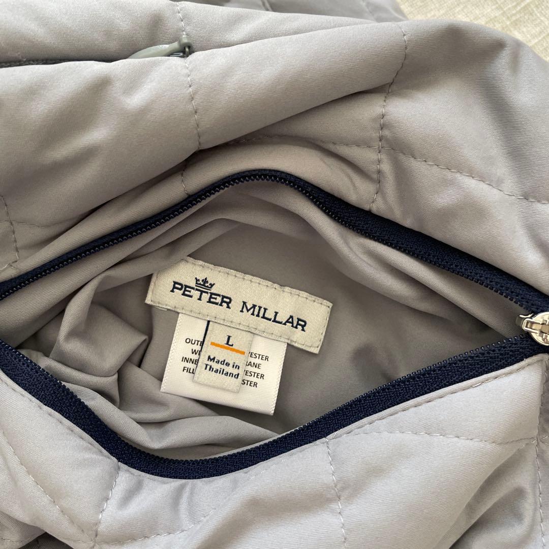 PETER MILLAR リバーシブル フリースベスト L 高級ウェア