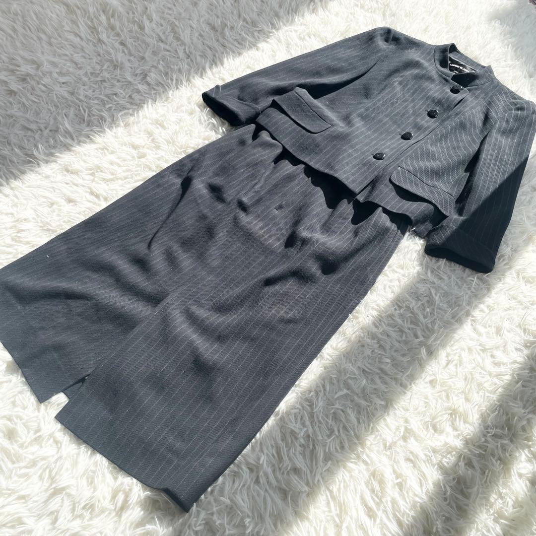 【新品タグ付】定価10万 ラピーヌブランシュ スーツ セットアップ L 11号