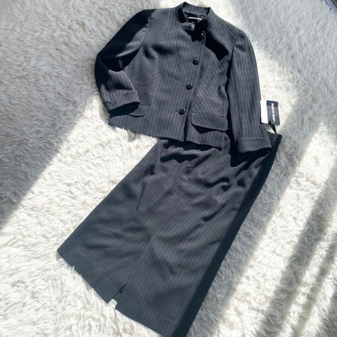 【新品タグ付】定価10万 ラピーヌブランシュ スーツ セットアップ L 11号