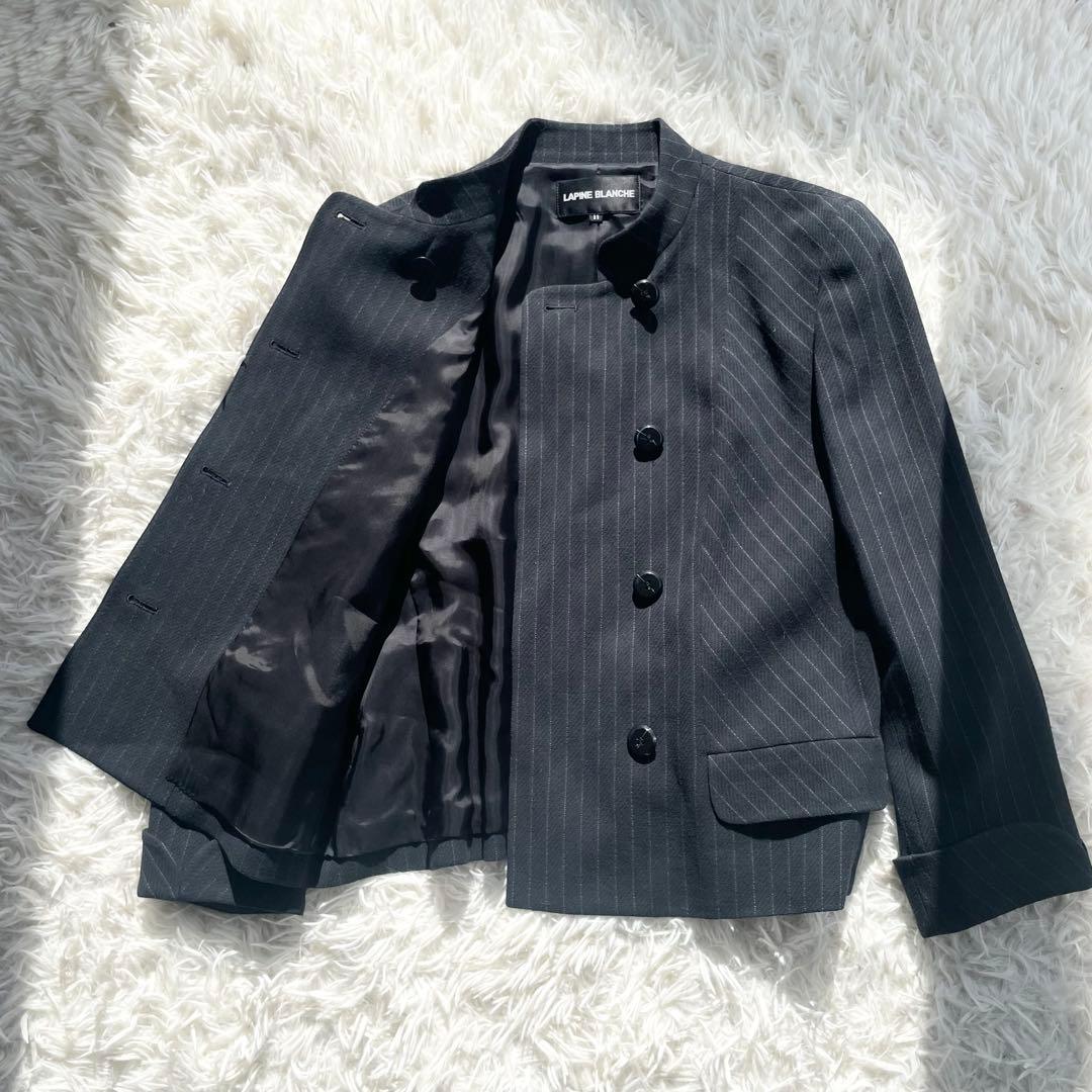 【新品タグ付】定価10万 ラピーヌブランシュ スーツ セットアップ L 11号