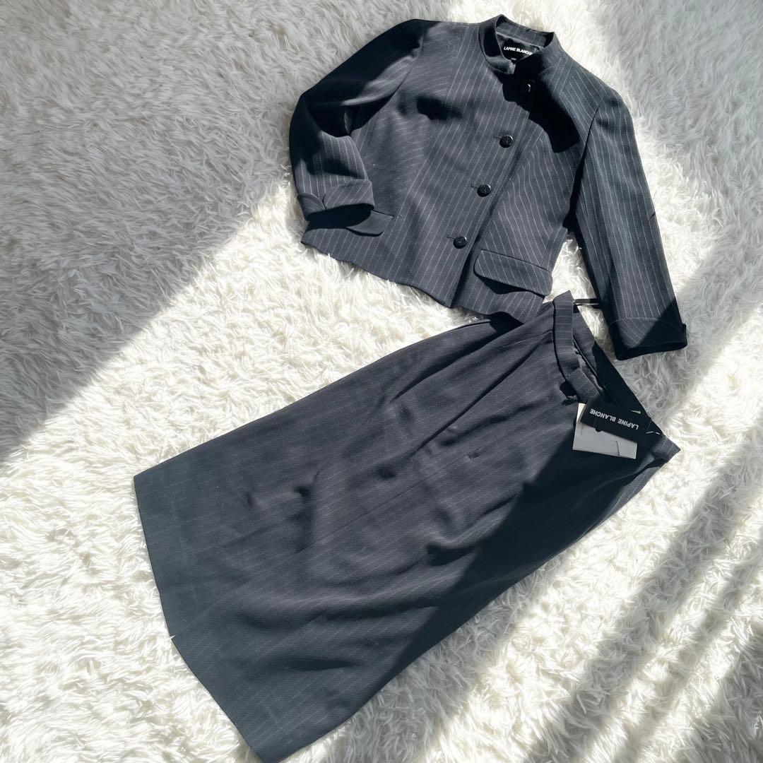 【新品タグ付】定価10万 ラピーヌブランシュ スーツ セットアップ L 11号