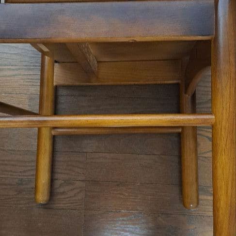 カリモク COLONIAL ダイニングチェア 幌馬車 焼印　１脚