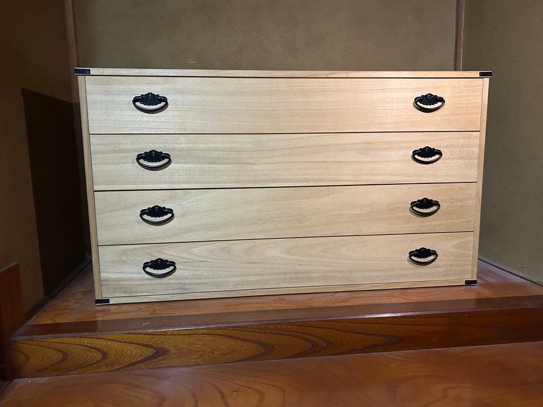 桐箪笥 4段チェスト