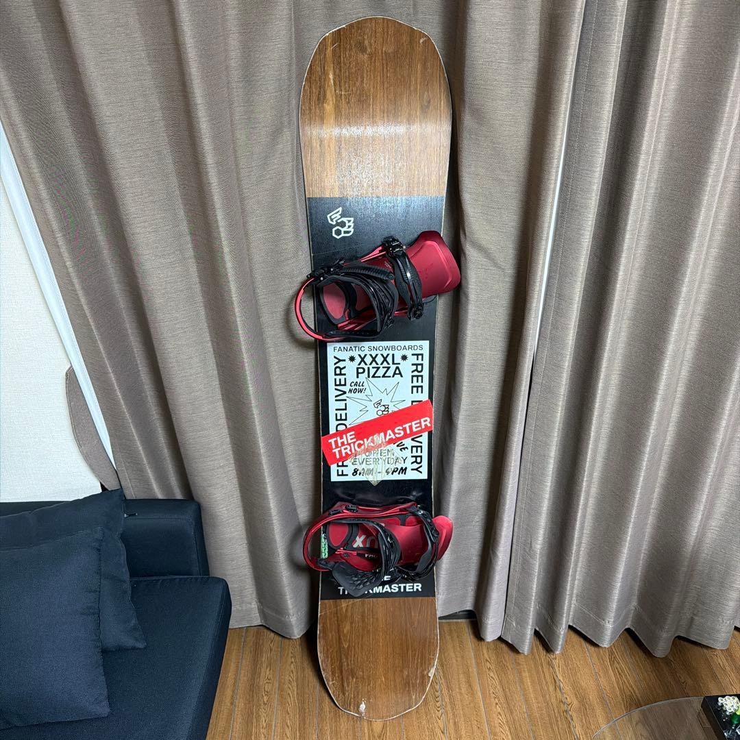 スノーボード FANATIC TRICKMASTER 153 23-24 FLUX DS SM