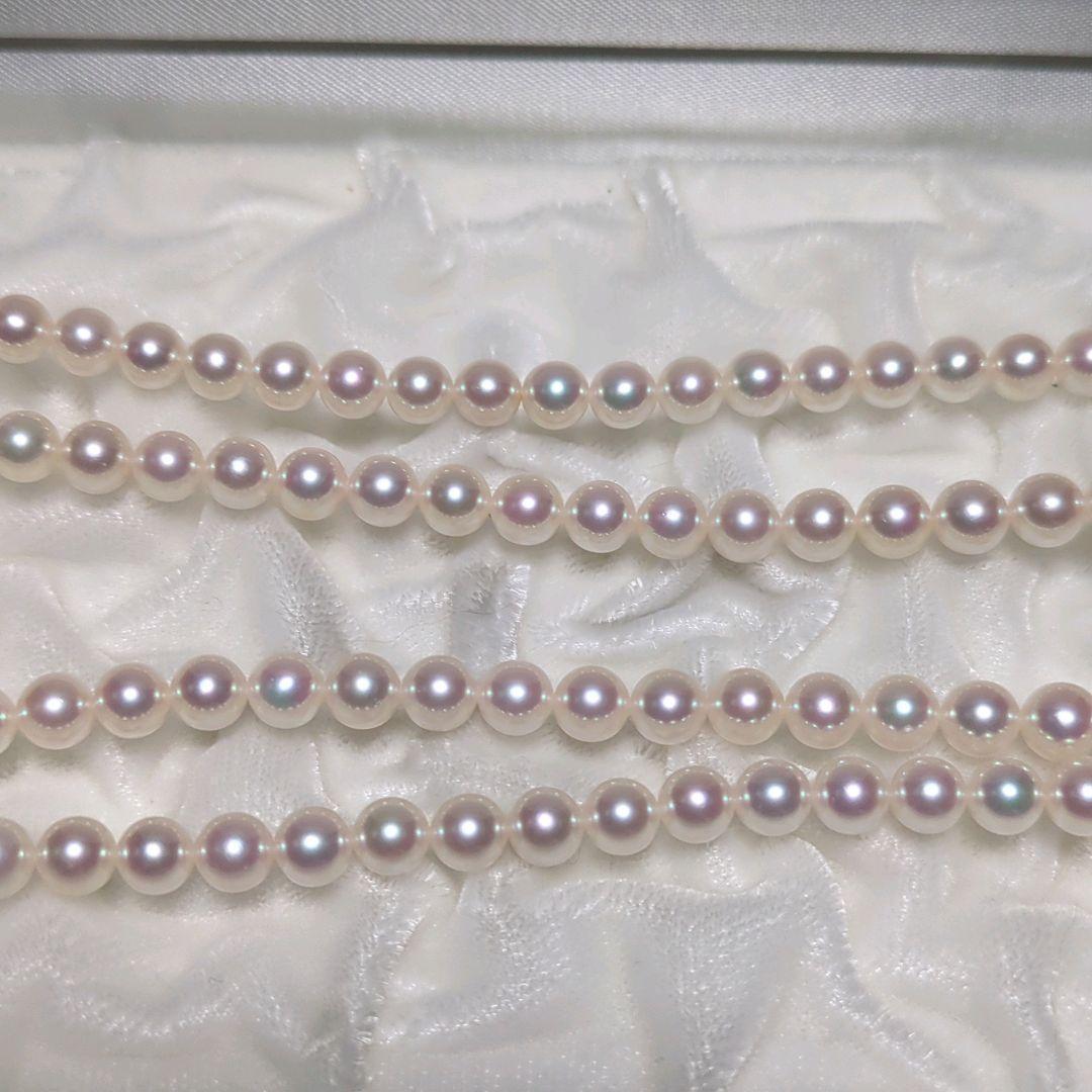 【MIKIMOTO】あこや真珠 ロング ネックレス 約6.0-6.5mm 340