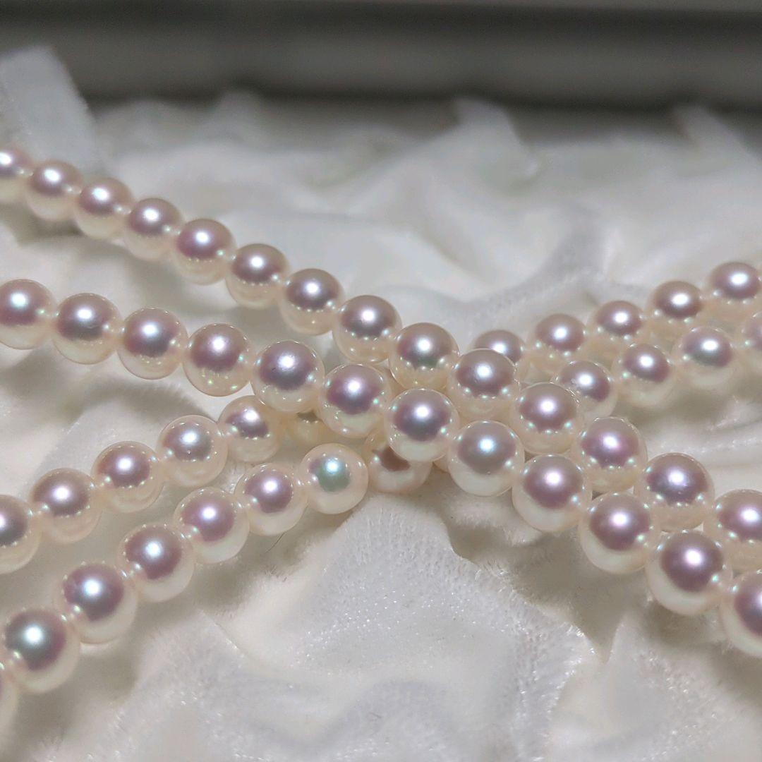 【MIKIMOTO】あこや真珠 ロング ネックレス 約6.0-6.5mm 340