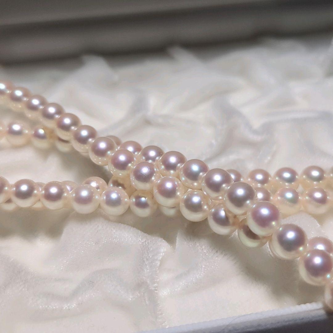 【MIKIMOTO】あこや真珠 ロング ネックレス 約6.0-6.5mm 340