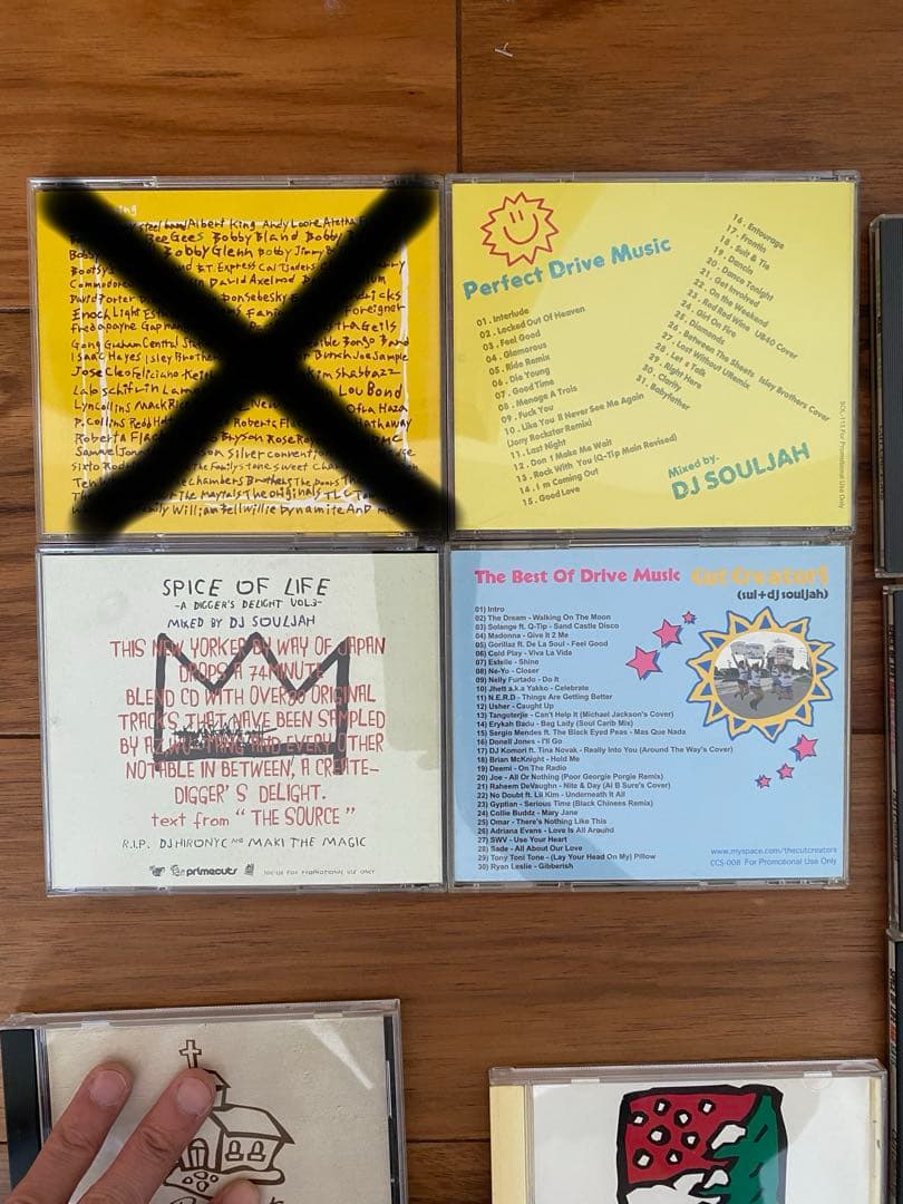 DJ SOULJHA MIX CD まとめ売り