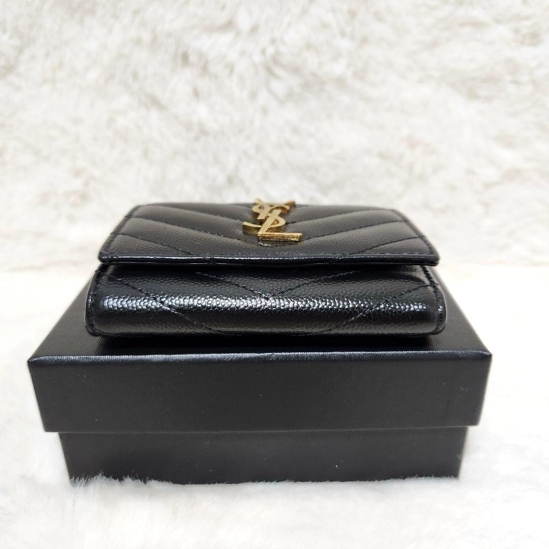 ✨極美品　付属品完備✨サンローラン　キーケース　6連　カサンドラ　キャビアスキン