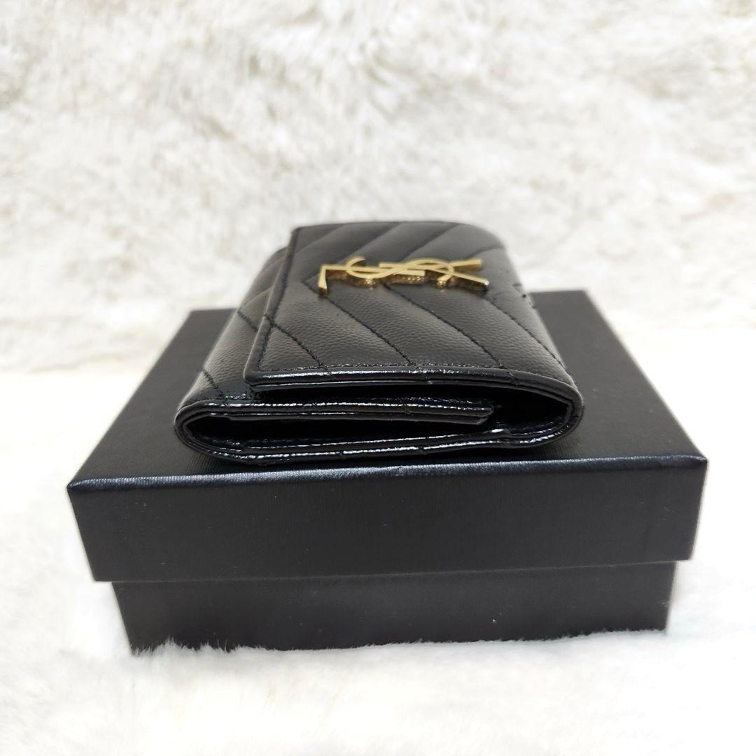 ✨極美品　付属品完備✨サンローラン　キーケース　6連　カサンドラ　キャビアスキン