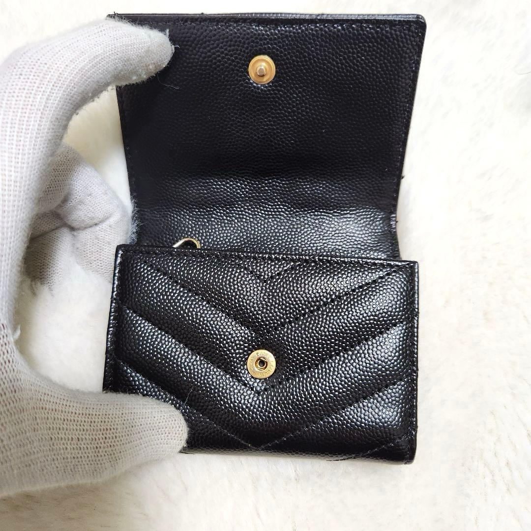 ✨極美品　付属品完備✨サンローラン　キーケース　6連　カサンドラ　キャビアスキン