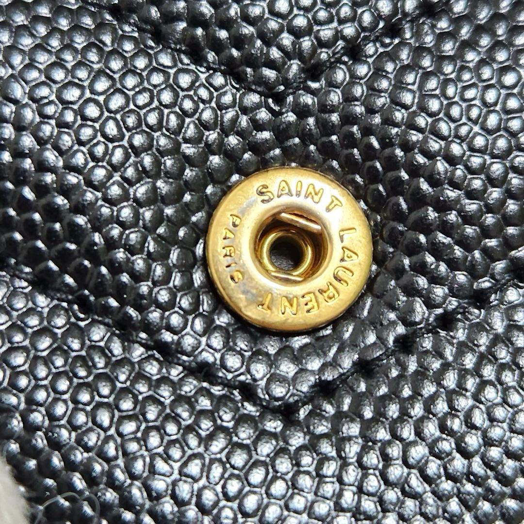 ✨極美品　付属品完備✨サンローラン　キーケース　6連　カサンドラ　キャビアスキン