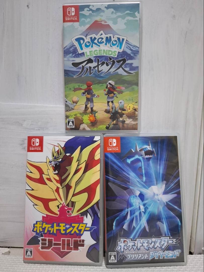 switchポケモンソフト　 3本セット