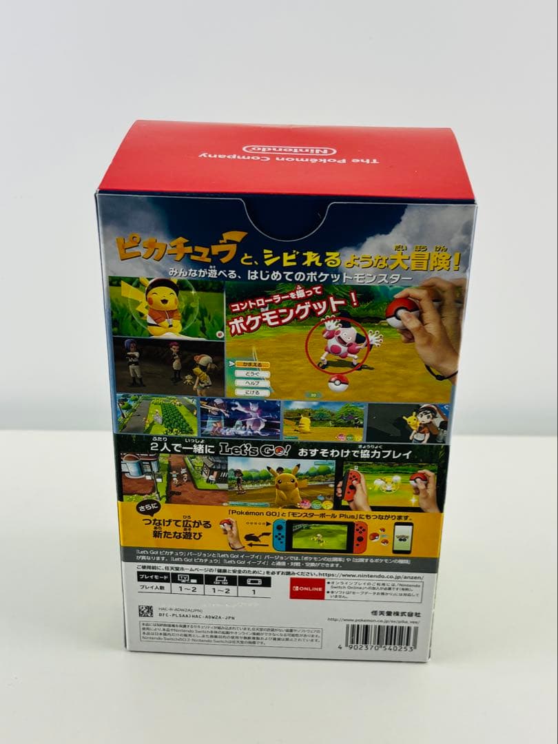 ほぼ新品 レッツゴー ピカチュウ Lets Goモンスターボールプラス ミュウ有