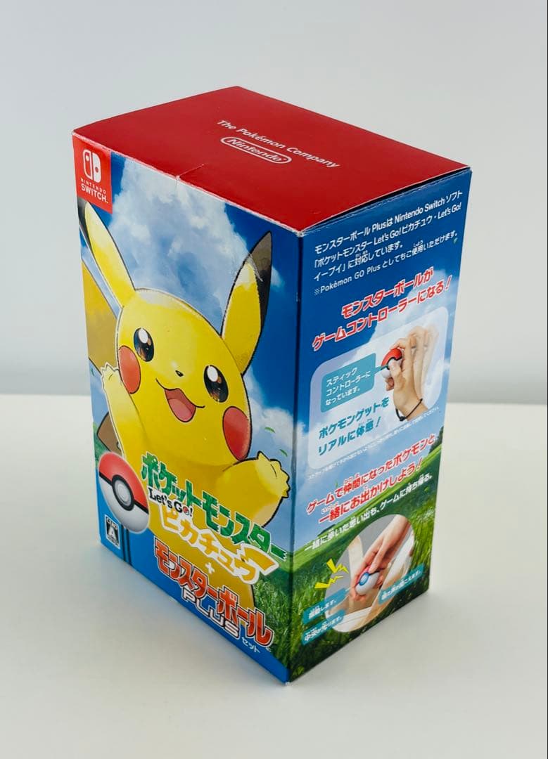 ほぼ新品 レッツゴー ピカチュウ Lets Goモンスターボールプラス ミュウ有