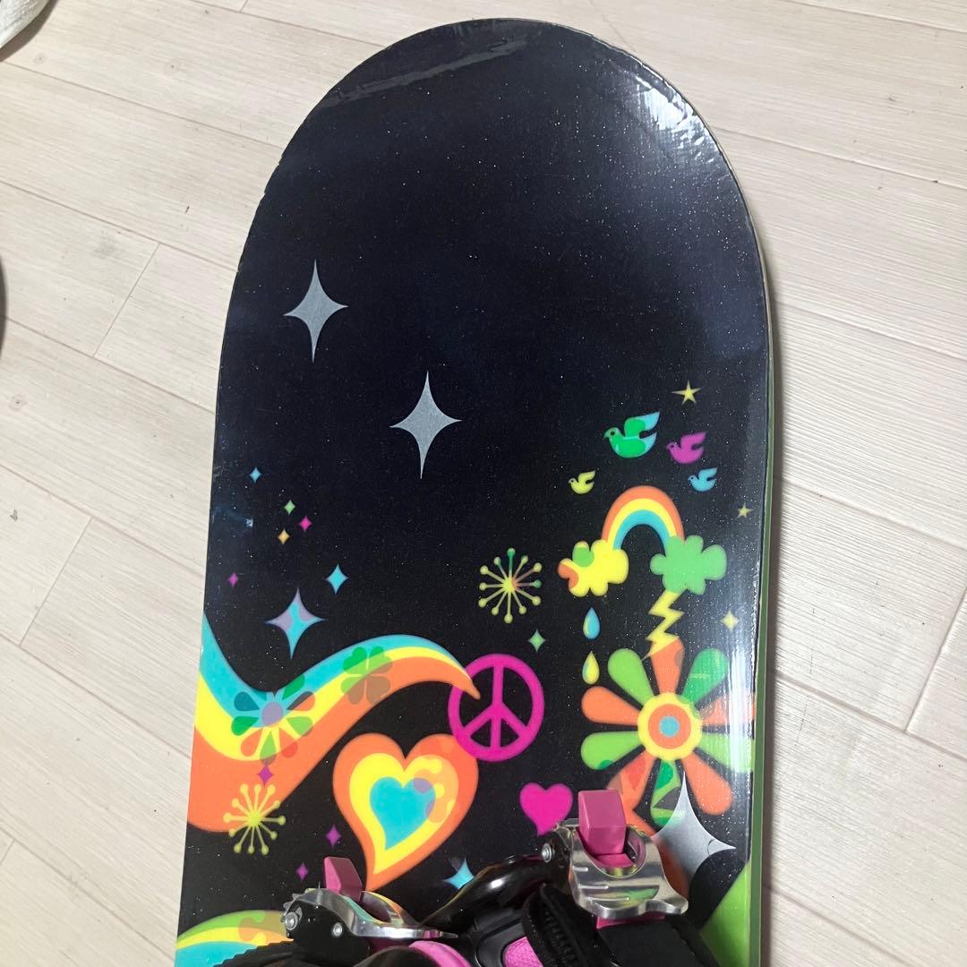 【良品】バック付/SALOMON TIARサロモンスノーボード143cm S/M