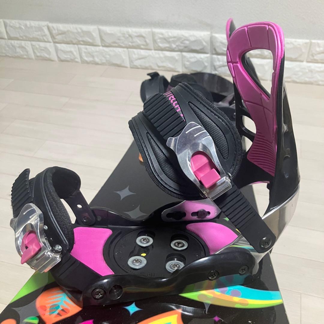 【良品】バック付/SALOMON TIARサロモンスノーボード143cm S/M