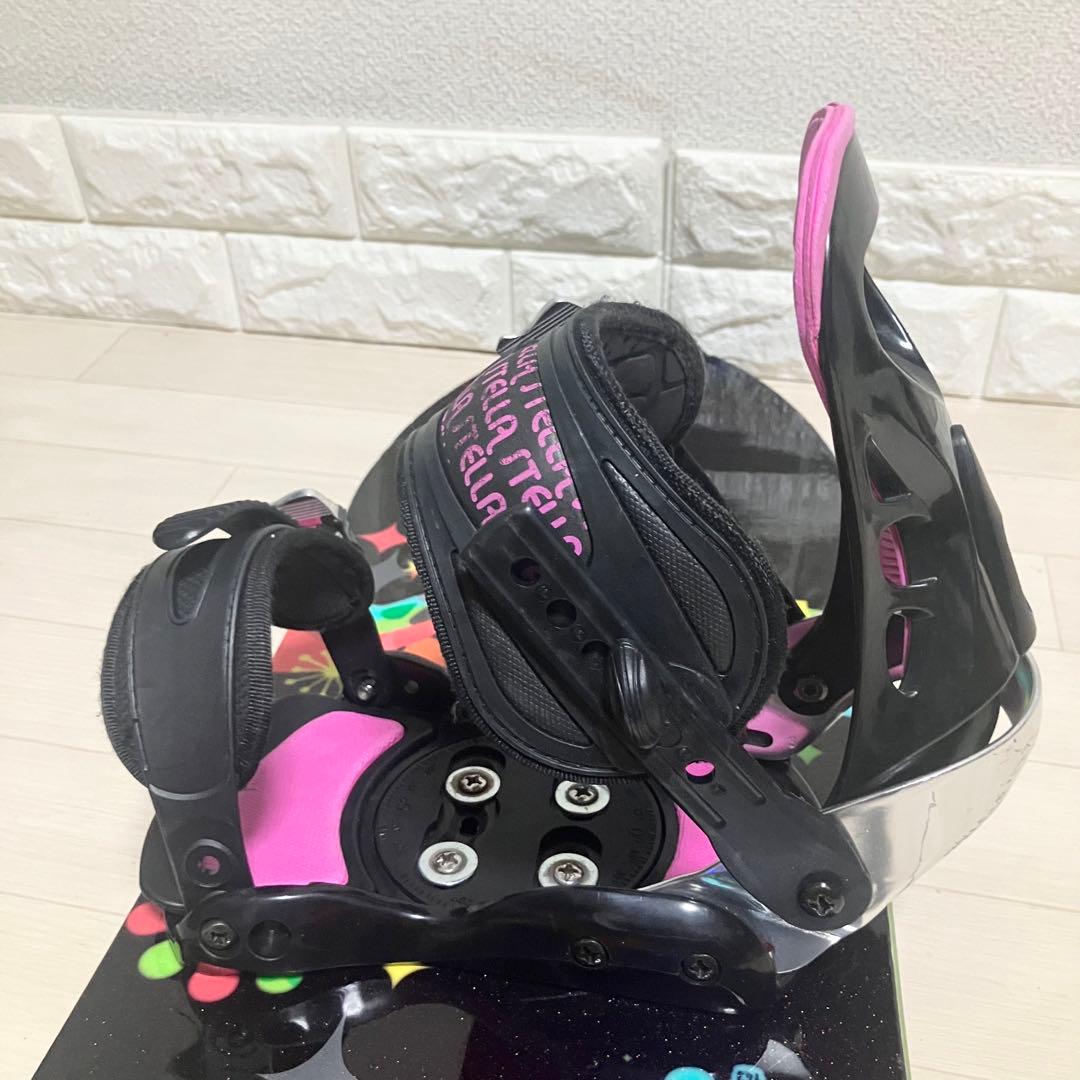 【良品】バック付/SALOMON TIARサロモンスノーボード143cm S/M