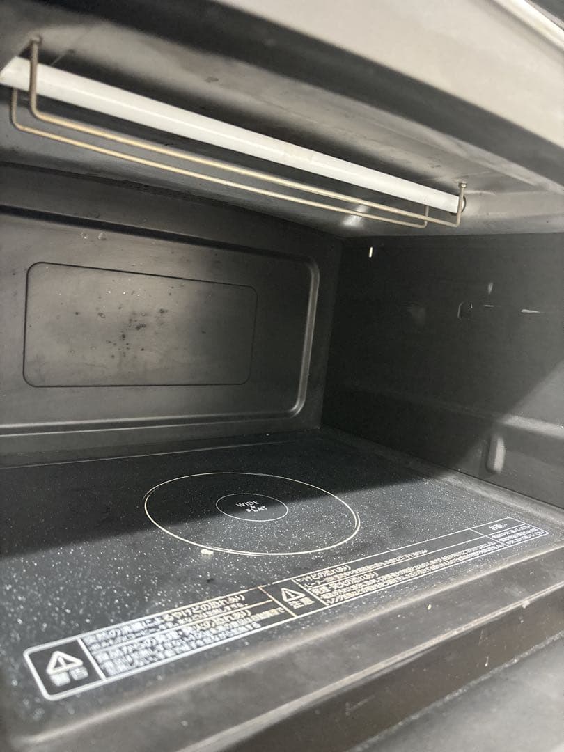 48.石窯オーブンレンジ　東芝　ER-ND7 角皿付き　ホワイト