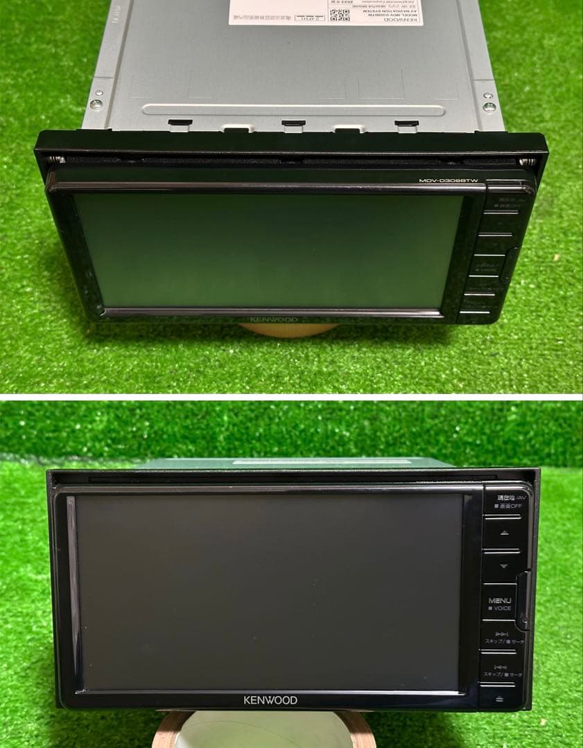 ケンウッド MDV-D309BTW ナビ ワンセグ。地図データ2021年版。