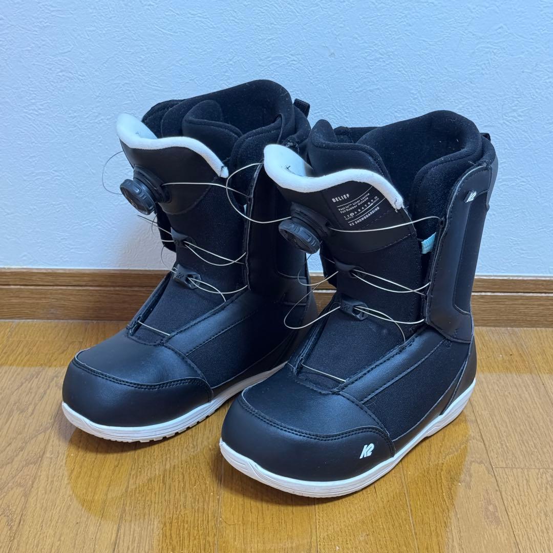 【美品】K2 スノーボード ブーツ レディース　24.5cm BoA