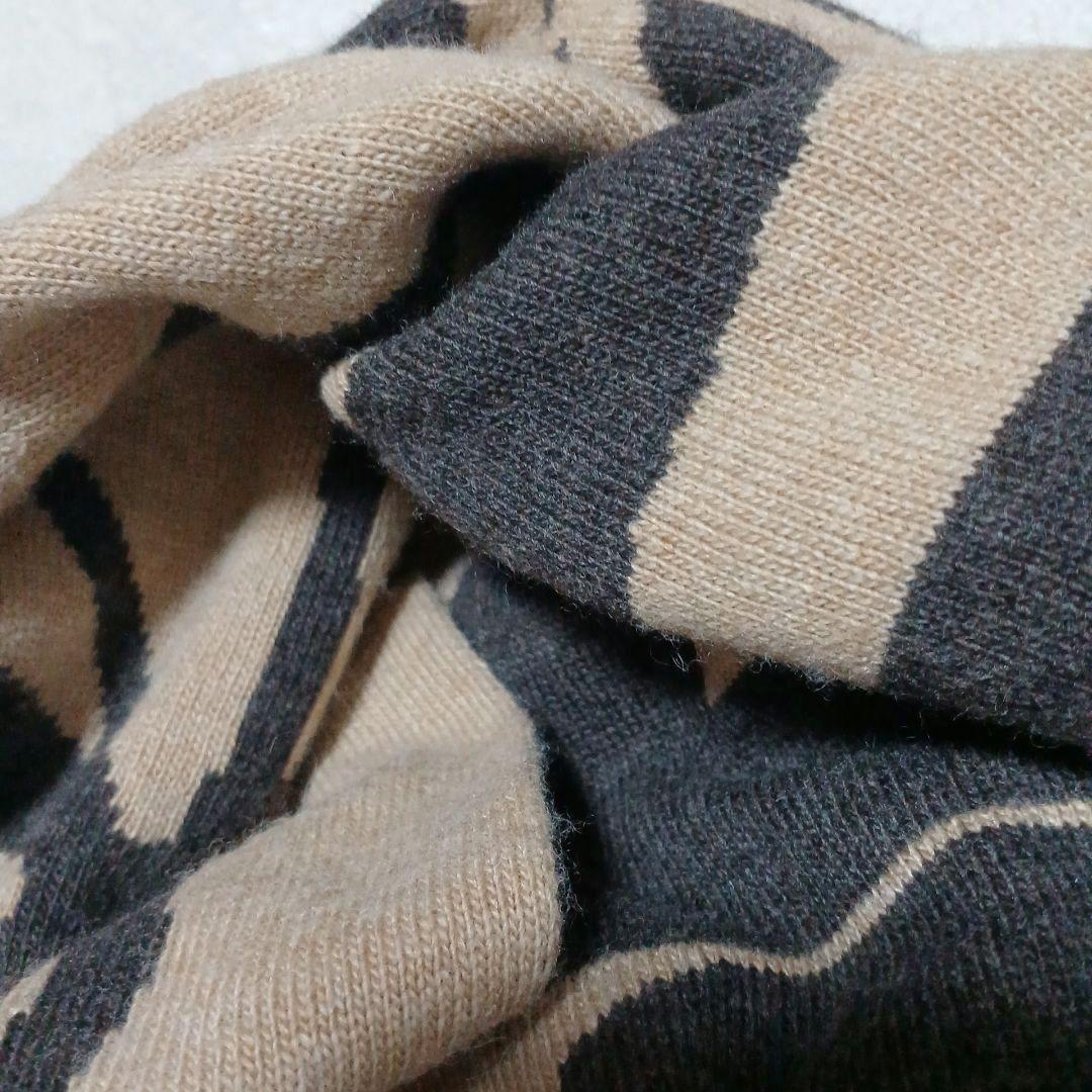 ヴィヴィアンウエストウッド　総柄　ウール　マフラー　オーヴ　イタリア製