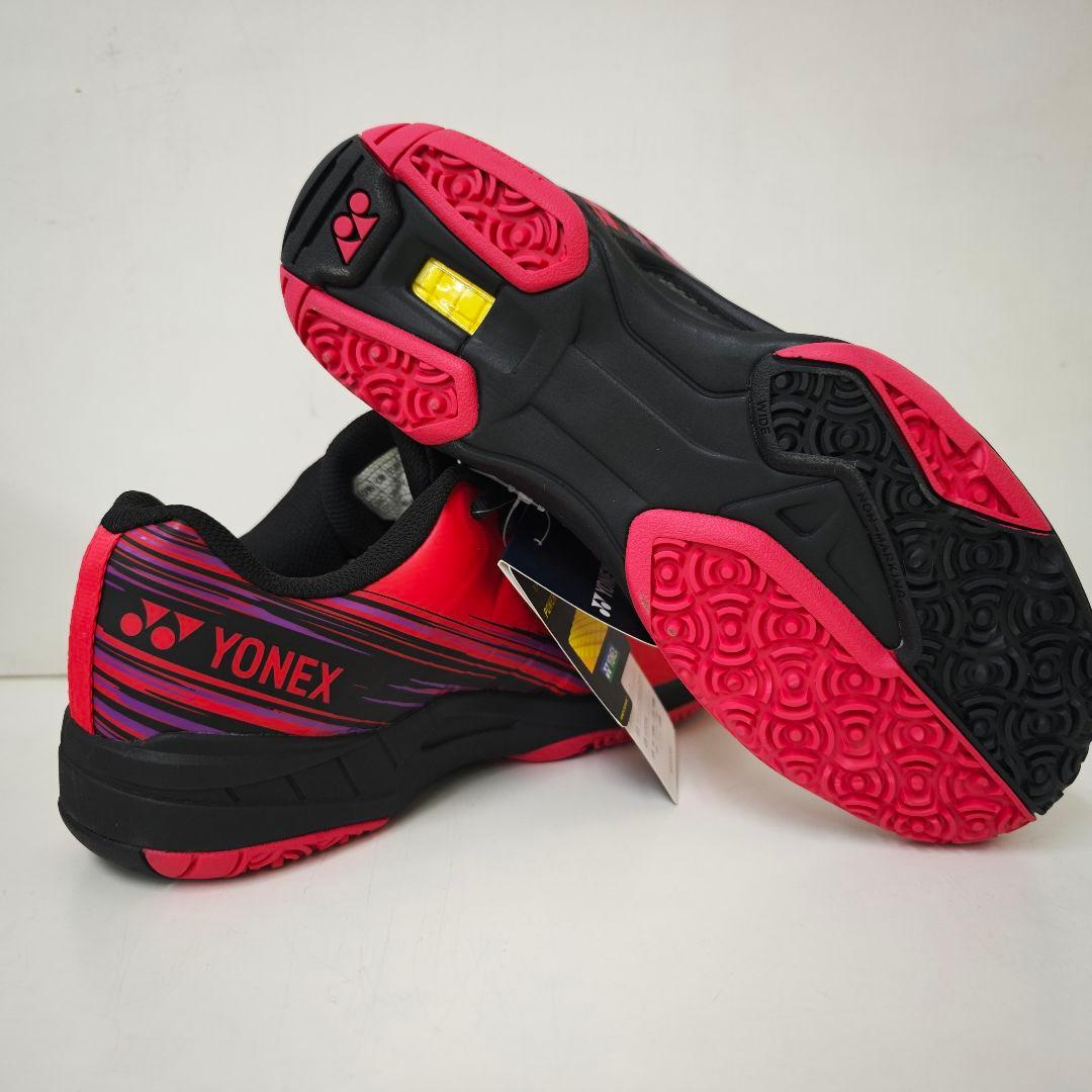 YONEX エアラスダッシュ3ワイドGC 26.0cm ブラック/ピンク