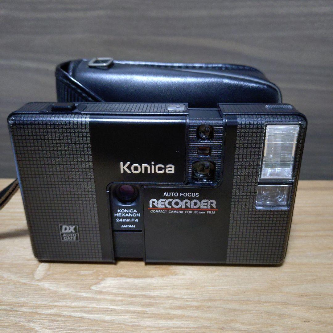 KONICA/コニカRECORDER ★ソフトケース付