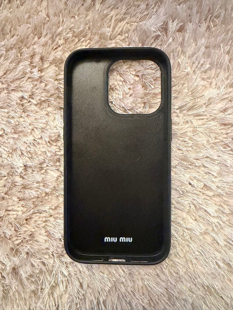 【最終値下げ！！】 miumiu iPhone14Proケース
