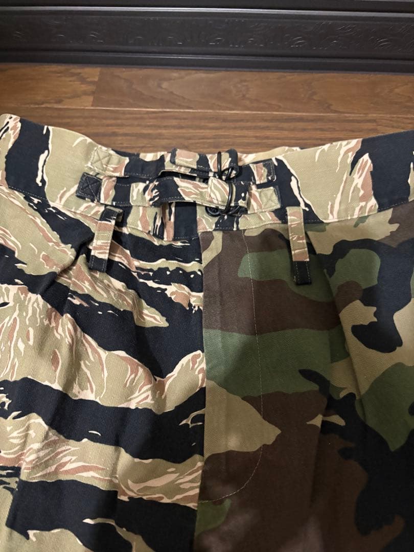 s'yte サイト ワイドパンツ 迷彩 ヨウジヤマモトセール中