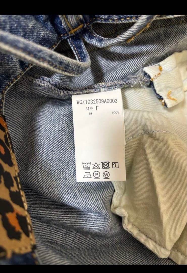 正規品！　ウィムガゼット　デニムオールインワン
