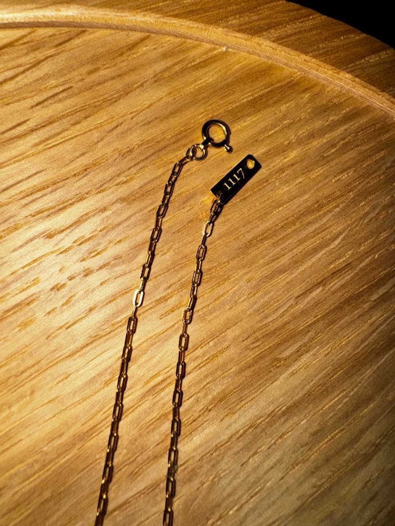 1/13限定出品します⭐︎1117 LORO chain necklace K18