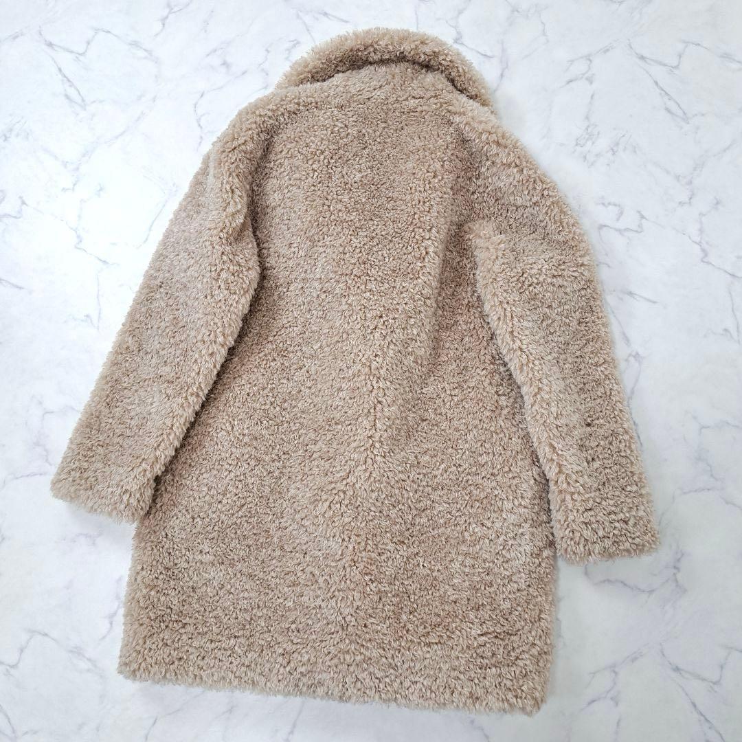 未使用級極美品★ HERNO 2022年 ボア エコファー カーリーコート 40