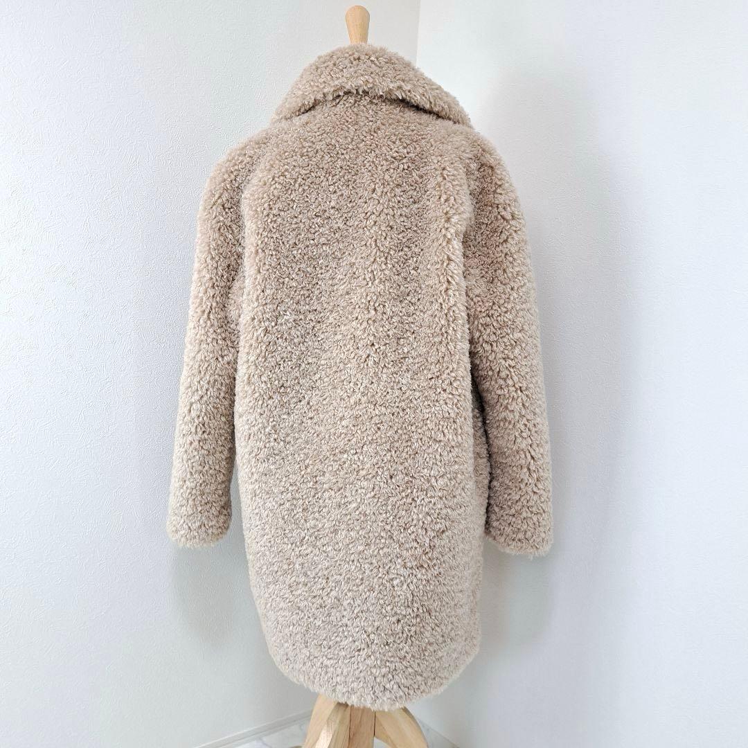 未使用級極美品★ HERNO 2022年 ボア エコファー カーリーコート 40