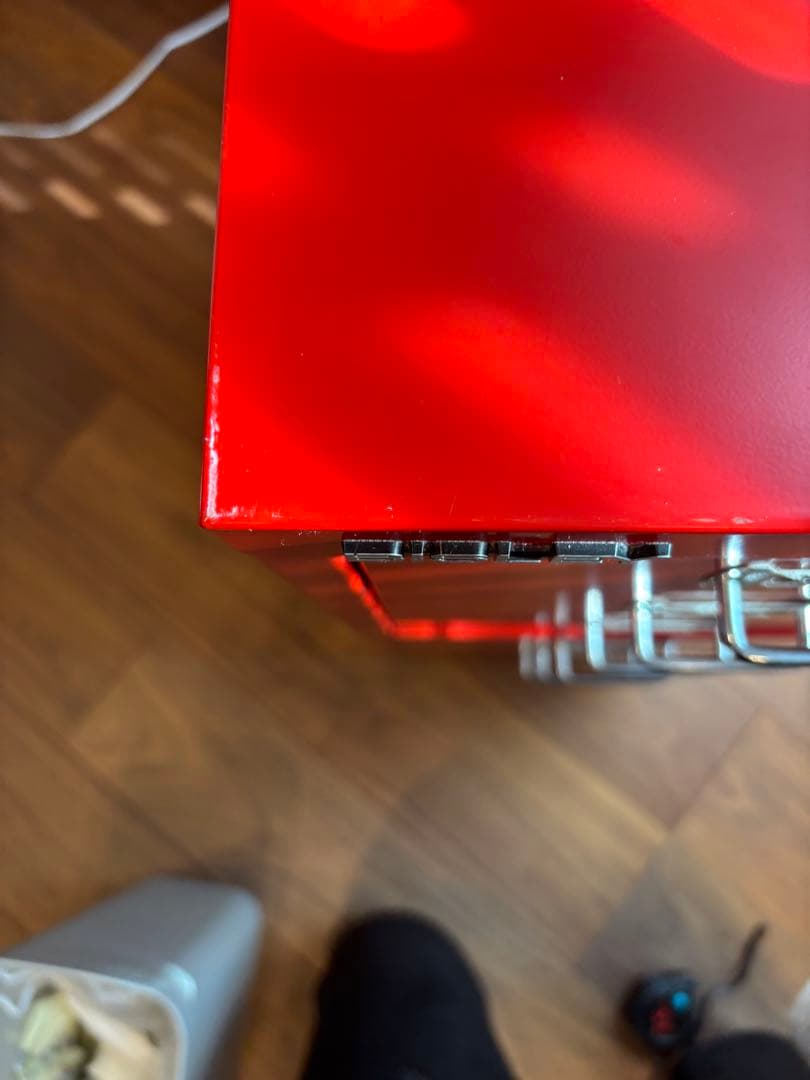 BISLEY 赤 6段キャビネット