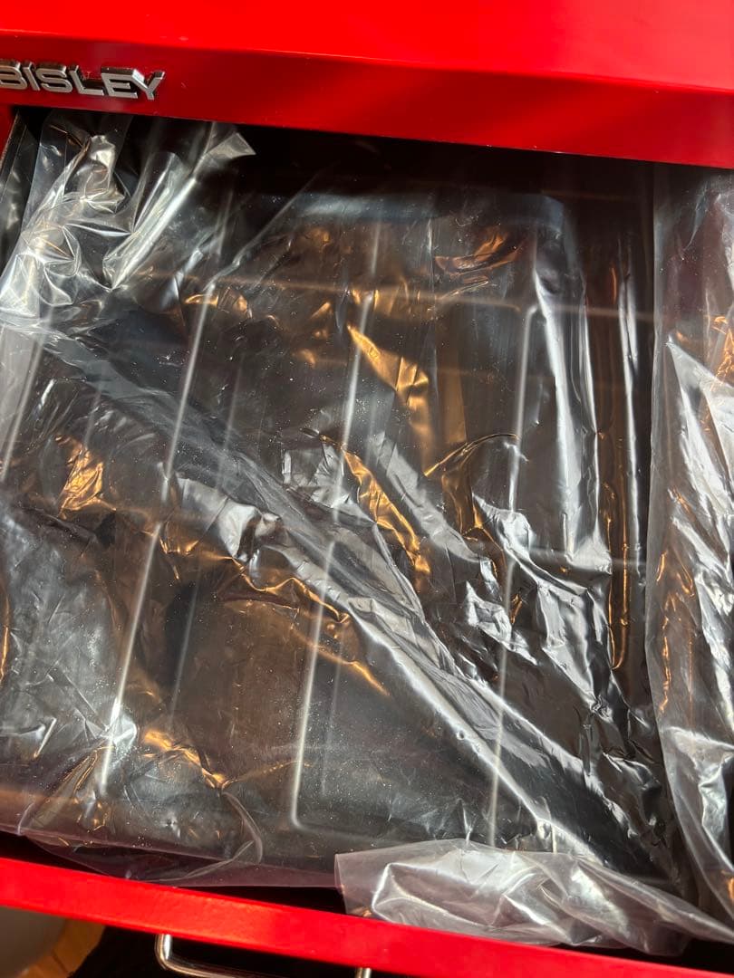 BISLEY 赤 6段キャビネット