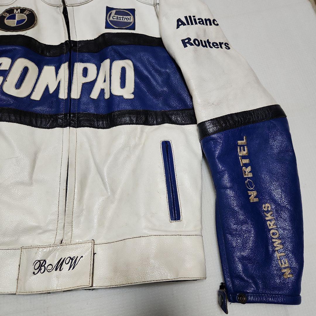 Ｆ1  ウィリアムス コンパック　革ジャン　レザージャケット　ライダース