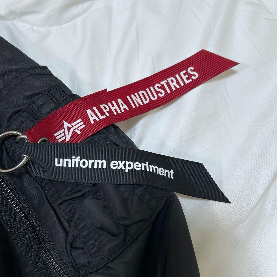 ジャケット・アウター uniform experiment LORO PIANA ALPHA MA-1