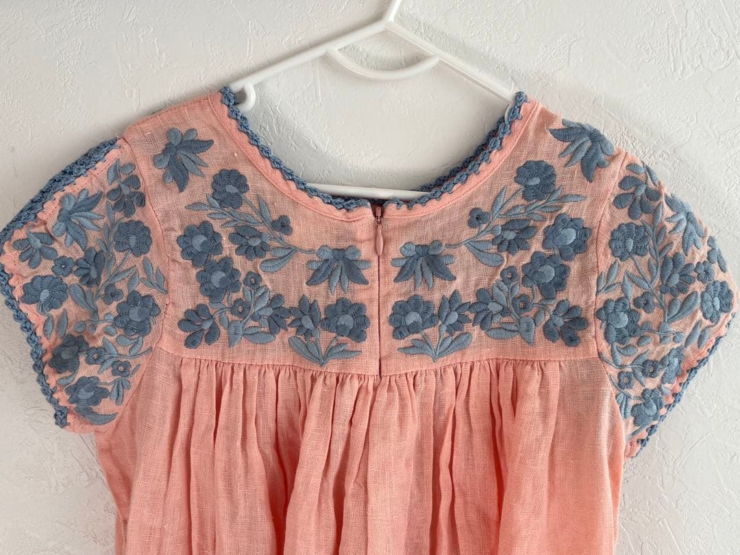 c*7様 apolina kids 刺繍 ワンピース