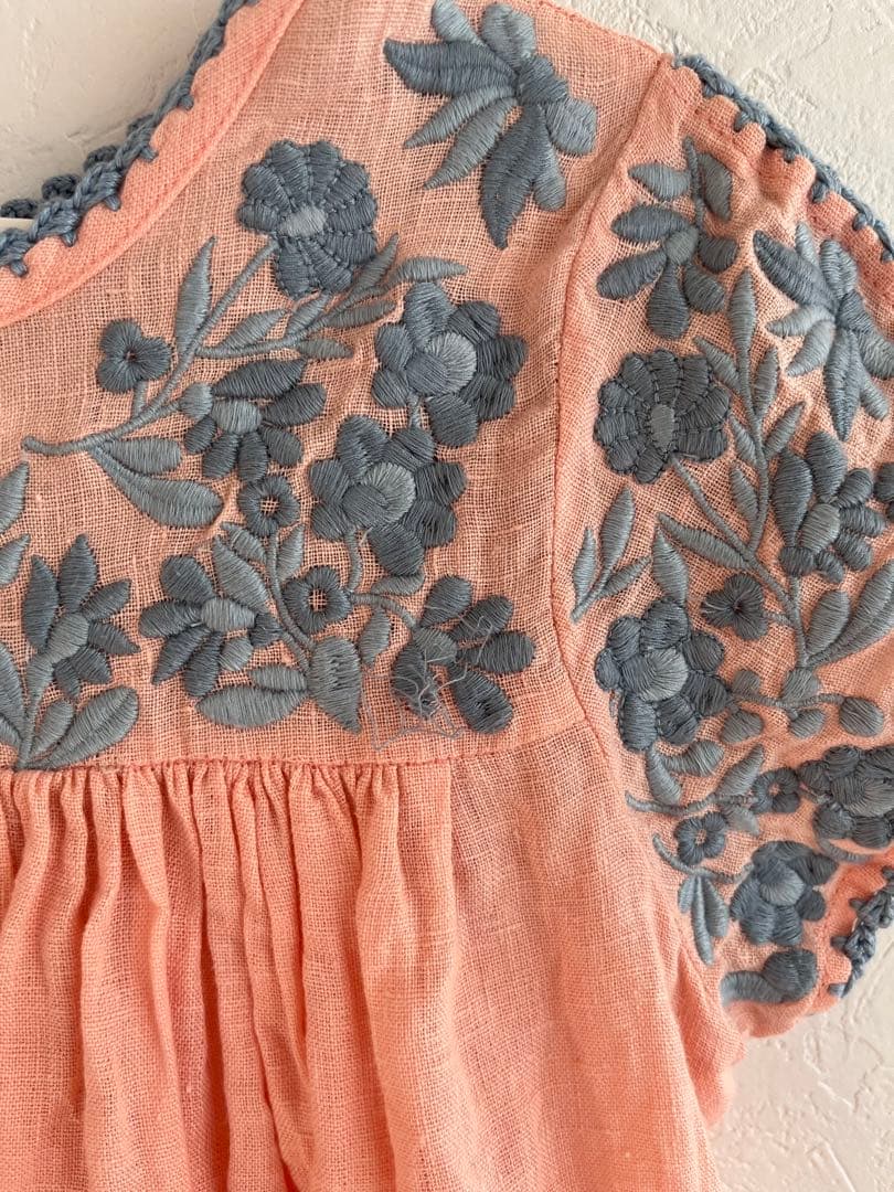 c*7様 apolina kids 刺繍 ワンピース