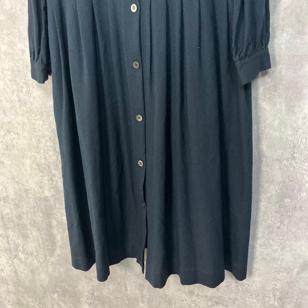 Lisette 日本製 ウールシャツワンピース 38