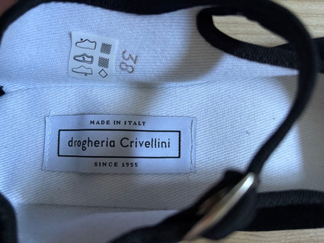 【新品】drogheria Crivellini ストラップシューズ