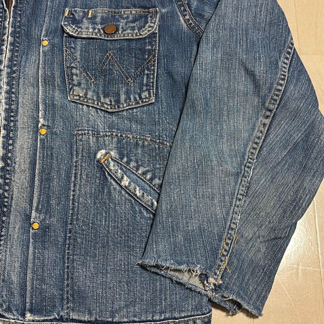 big size! 60s 11mjz wrangler 44相当　襤褸の美学