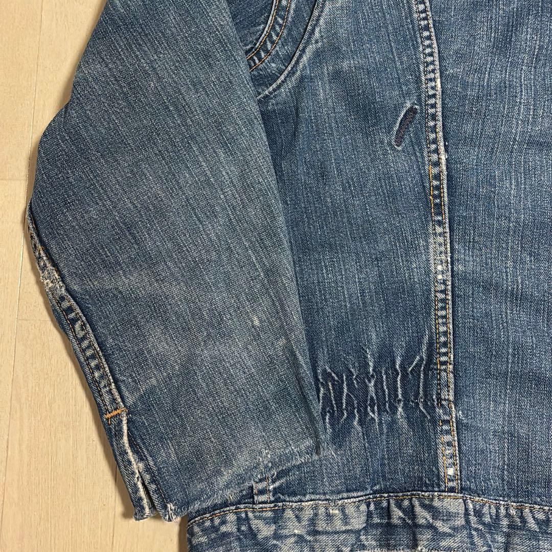 big size! 60s 11mjz wrangler 44相当　襤褸の美学