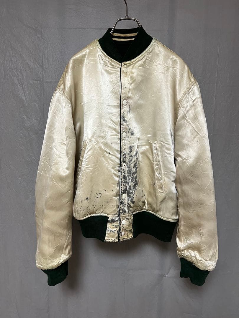 希少 40s ダートマス大学 スタジャン DARTMATH リバーシブル 50s