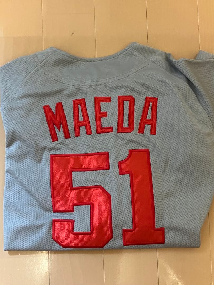 CARP MAEDA カープ　前田　復刻ユニフォーム 51 L グレー　復刻