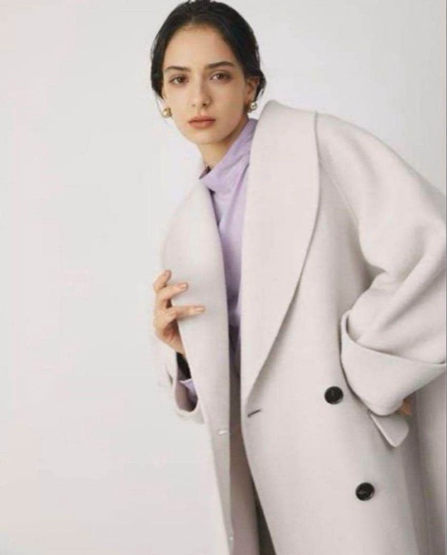 Mila Owenハーフ丈Ａラインコート silent 川口春奈衣装色違い