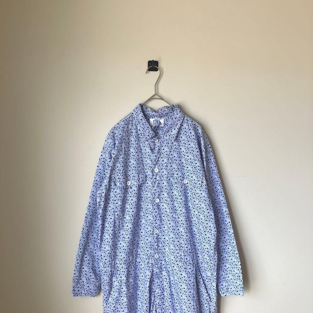 【未使用】Yarmo 小花柄ボイラースーツ ネストローブ　fofofofa