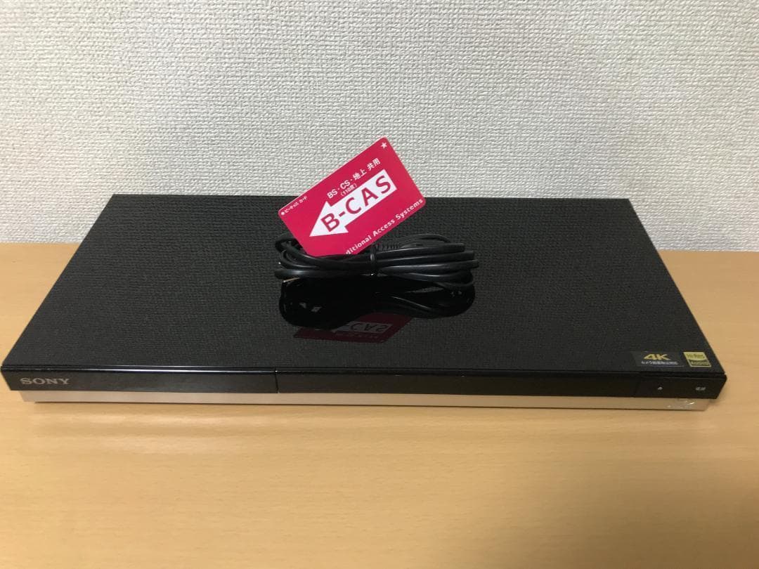 ソニー ブルーレイレコーダー 「BDZ-ZW1500」 動作品