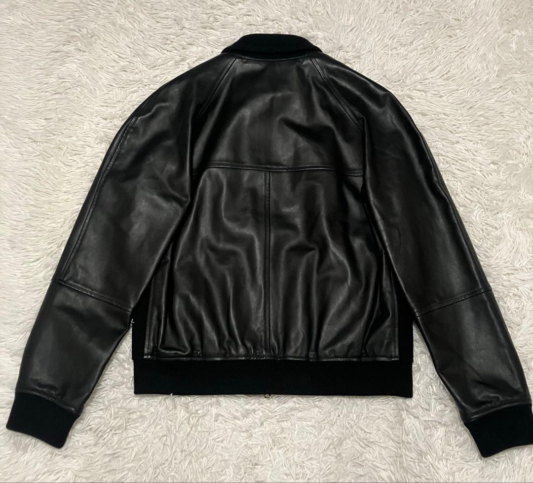 【菅原靴店限定】EMMETI レザーウールカシミヤスタジャン 50 即完売商品